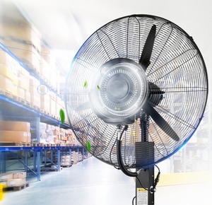 Custom Commercial High Air Cooling <b>Stand</b> <b>Fan</b> Indoor Industrial Water Spray Mist <b>Fan</b> for Workshop - Product Image 3