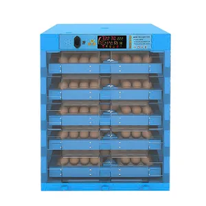 Incubatrice completamente automatica macchina da cova per uova 64 incubatrici per uova di gallina Chocadeira Incubadoras De Huevos incubatori per uova di struzzo