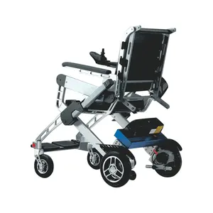 专业制造残疾老人自动折叠电动轮椅