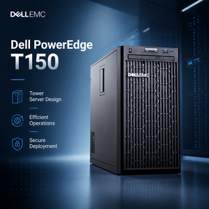 สำหรับเซิร์ฟเวอร์แบบทาวเวอร์ T150 E-2300 2.4GHz ดีไซน์โปรเซสเซอร์เดี่ยว สำหรับการจัดการแอปพลิเคชันธุรกิจ มีสินค้าในสต็อก T150 ทรงพลังด้วย Xeon - Product Image 2
