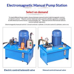 Yeni XTCG Hidrolik Güç Ünitesi Manuel Hidrolik Pompa İstasyonu 10-50 Ton Dökme Demir Hidrolik Pres Delme Makinesi Ahşap - Product Image 2