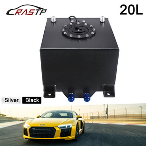 Réservoir de carburant en alliage d'aluminium 20L noir avec capteur pour la mise à niveau et la modification de voitures - Product Image 4