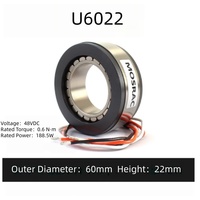 Moteur BLDC sans balais à rotor externe à alésage creux 48V, haute précision, à entraînement direct, pour exosquelette motorisé