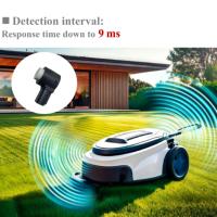 Modul Sensor Jarak Ultrasonik DAUXI KS201 IP67 Tahan Air Waktu Respons 9 ms untuk Penghindaran Rintangan Robot Mobile