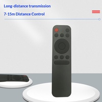 Télécommande vocale infrarouge WRT 24G 433 MHz pour téléviseur avec portée de 8 à 18 m, modèle 8012