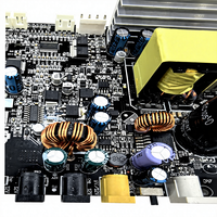 Mini carte mère double face FR4 60W, 1,6 mm d'épaisseur, circuit imprimé, alimentation UPS avec module solaire