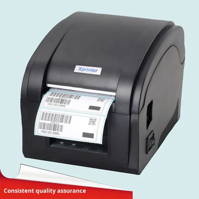 Xprinter XP-360B Thermal Barcode Label Adhesive Printer CE RoHS Certified USB 80mm Paper Size Supermarket Price Tags
