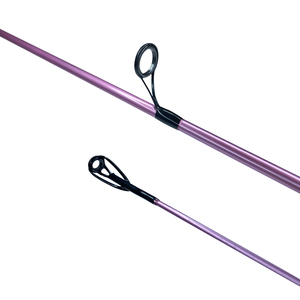 Newbility – <span class=keywords><strong>canne</strong></span> à pêche spinning <span class=keywords><strong>rose</strong></span> en carbone 2.4m, 2 sections 24T - Product Image 4