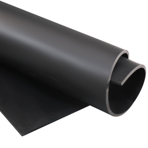 Feuille de caoutchouc nitrile noir sur mesure, découpée sur mesure, résistante à l'usure, pour usage industriel - Product Image 1