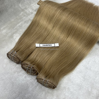 Extensions de cheveux chinois Remy invisibles en PU sans couture à clipser, 100 % cheveux humains, 10-30 pouces, double trame machine, double tirage