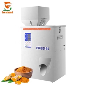 Machine de remplissage de granulés à haute efficacité de 500 grammes pour noix, petites collations, bonbons, café, épices, farine, lait en poudre - Product Image 1