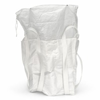 Sac Big Bag FIBC empilable avec décharge par le bas, bec verseur et jupe, capacité 2000 kg, taille, couleur et grammage personnalisables pour la farine