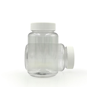 Venta al por Mayor de Botellas de Plástico Transparentes de 100ml y 120ml para Píldoras y Vitaminas, con Impresión Personalizada y Tapa de PP - Product Image 4