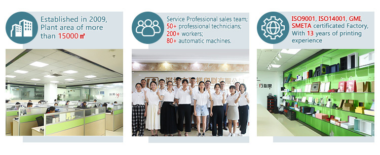 A cor personalizada deslocou etiquetas Artpaper ISO9001 ISO14001 da impressão 8