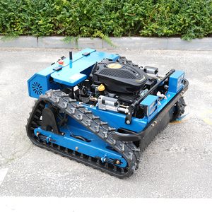 Cortadora de Césped Robótica con Control Remoto, Motor Diésel con Certificación CE y EPA, Orugas de Goma para Todo Terreno, Envío Gratuito - Product Image 1