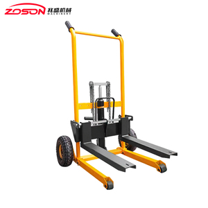 小型パレットフォークリフト200kg容量シンプル手動スタッカー効率的な収納ソリューション - Product Image 3