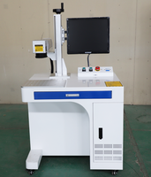 Machine de marquage laser fibre CNC 3D de type bureau 30W 50W 100W pour pièces métalliques, prix compétitif Chine 2026