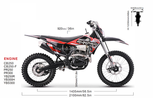 Motocross tout-terrain neuve de 250 cm3, 4 temps, refroidie par eau, <span class=keywords><strong>moto</strong></span> tout-terrain de 250 cm3, Pit Bike - Product Image 6