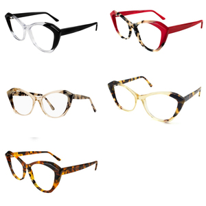 แว่นตา LBAshades รุ่นคลาสสิค ลายพิมพ์แฟชั่น ทรงแคทอาย กรอบ TR90 รับทำโลโก้ น้ำหนักเบา ป้องกันแสงสีฟ้า สำหรับทุกเพศ - Product Image 4
