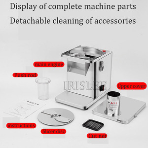 Máy cắt khoai tây, cà rốt, dưa chuột thương mại, máy cắt rau củ tự động 220V - Product Image 2