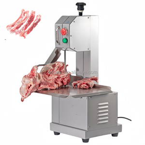 Mesin gergaji tulang baja tahan karat meja komersial mode Top mesin pemotong tulang untuk Steak ikan beku daging - Product Image 4