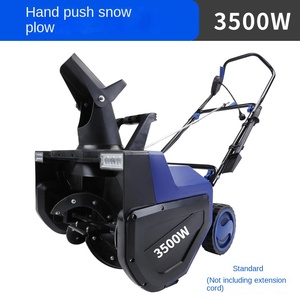 Soplador de Nieve Eléctrico Industrial de Empuje Manual, Pequeño, Verde, para Limpieza de Nieve en Caminos, Hogares, Escuelas e Invernaderos - Product Image 6