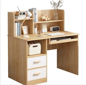 Table moderne de rangement d'angle en bois avec étagère à livres <span class=keywords><strong>bureau</strong></span> d'étude d'ordinateur pour la maison et le <span class=keywords><strong>bureau</strong></span> - Product Image 1