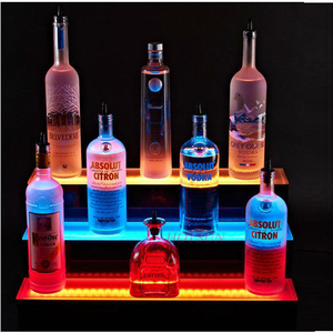 Kích Thước Lớn 30 Inch Bar Counter RGB <span class=keywords><strong>LED</strong></span> Rượu Chai Glofifier Acrylic <span class=keywords><strong>LED</strong></span> Chai Hiển Thị - Product Image 3