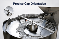 Moteur d'alimentation centrifuge haute vitesse ZETONG personnalisable et contrôlé par PLC pour l'emballage de bouteilles de grande capacité