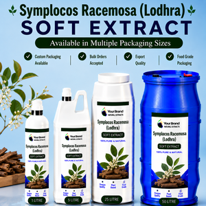 Extrait doux de Symplocos Racemosa Lodhra, extrait de corteil de plante, matière première végétale pour approvisionnement en vrac et ingrédient - Product Image 1