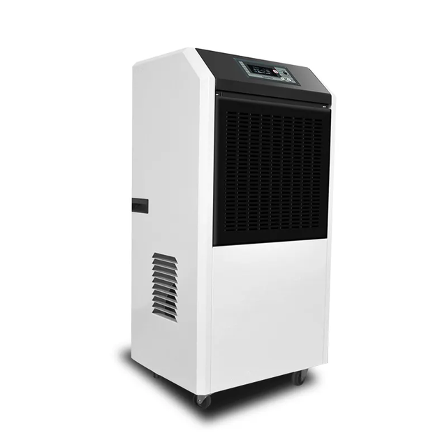 New Rapid Drying Industrial Dehumidifier 220V 50L Capacity 800m3/h Airflow for Water Damage and Building Recovery