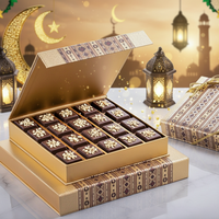 Boîte d'Emballage Personnalisée de Luxe Bestyle pour Dattes et Chocolats de Dubaï, Cadeau de l'Aïd Moubarak pour le Ramadan