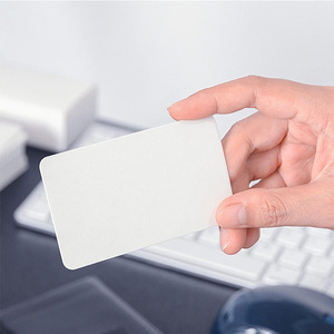 Sublimation business card blank logo nameplate and customized ultra-thin aluminum card <strong>gift</strong> <strong>items</strong> - Product Image 1