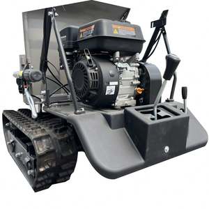 300 किलोग्राम भार क्षमता गैसोलीन इंजन मिनी डम्पर सभी इलाके रबर ट्रैक ट्रांसपोर्टर क्रॉलर हैंड कार्ट और ट्रॉली - Product Image 6