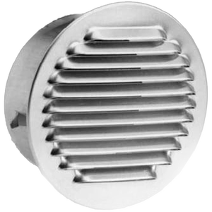 Rejilla de ventilación empotrada de aluminio Accesorio interior Diámetro 180 mm - Product Image 1