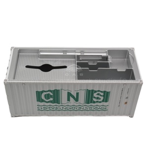 Modèle de conteneur O.A.S Échelle d'usine 1:20 Logistique de conteneur d'expédition CNS Modèle de conteneur de boîte de rangement personnalisé - Product Image 1