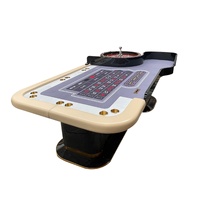 Table de Roulette de Luxe Personnalisable en Gros, en Bois Massif Écologique, Qualité Professionnelle, Multi-Jeu