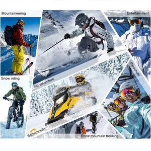 Gafas de Esquí con Protección UV400 CE, Lentes Polarizadas de Espejo, Antivaho, Resistentes al Viento, para Deportes de Nieve, con Logotipo Personalizado OEM - Product Image 6