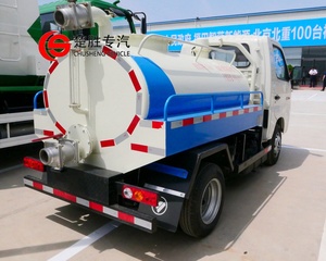 Camion d'aspiration des eaux usées Foton Xiangling M 116HP 4X2 Euro 6 avec pompe à vide, capacité de 2 à 5 m³, pour le nettoyage des fosses septiques - Product Image 4