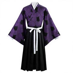 Traje de Cosplay Echo Upper Rank Black Death Moho, <span class=keywords><strong>Haori</strong></span> Yukata Kimono, Atuendo para Actuación Escénica, para <span class=keywords><strong>Mujer</strong></span> Adulta, Poliéster, de Fábrica - Product Image 1