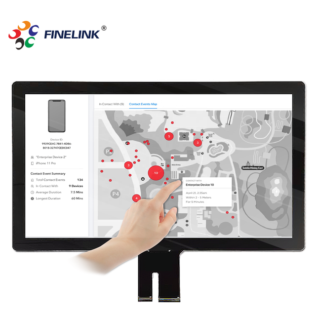 Industrial Open Frame Capacitive Touch Screen Monitor 15 To 32 Inch Multi Size Display for Kiosk POS ATM