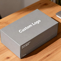 Boîtes d'expédition en carton ondulé de luxe personnalisées pour vêtements, cadeaux et emballages de petite taille