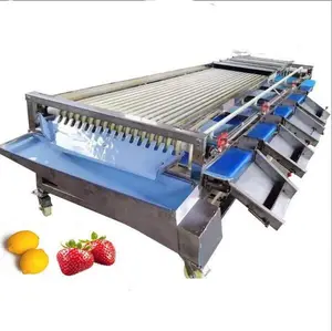 Prix moins cher fruits dattes oignon niveleuse et taille machine de tri pomme noix poivre noir fruits et légumes machine de classement