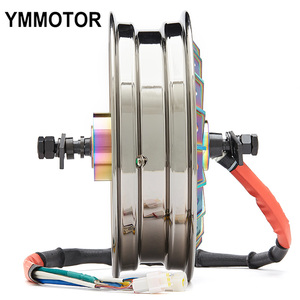 Kits de conversion de moteur de moyeu sans balais 13 pouces 72V 3000W à aimant permanent, étanche IP67, 850 tr/min pour scooter et moto YM-HY-133000 - Product Image 4