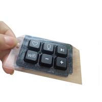 OEM Custom CNC Machined Silicone Keycaps & Mechanical Keyboard Parts-Laser Etched Custom Color & Design 50pcs MOQ