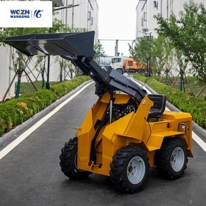 WGZN Chine <span class=keywords><strong>Mini</strong></span>-chargeuse compacte 700 kg économique pour travaux de terrassement, manutention et déneigement à vendre - Product Image 3
