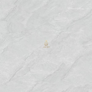 Foshan fabbrica decorazione soggiorno smalto lucido modelli ricchi 80x80 per pavimento grigio ceramica per la decorazione del soggiorno - Product Image 3