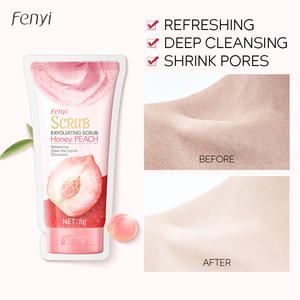 Nouveauté : Gommage exfoliant blanchissant pour le visage et le corps, nettoyage en profondeur, logo personnalisé, marque privée - Product Image 4