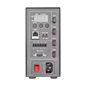 4チャネルデジタルLED調光器コントローラ一定電流アルミニウム合金65W最大荷重視覚インターフェース工業用照明 - Product Image 6