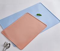 Tapis en silicone antidérapant imperméable pour aliments et bols à eau pour animaux de compagnie Tapis en silicone pour tapis de protection de table de comptoir de cuisine